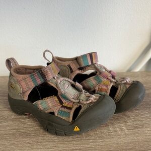 Keen Newport Pastel Pink Stripe Waterproof Sandal 8